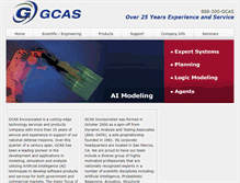 Tablet Screenshot of gcas.net
